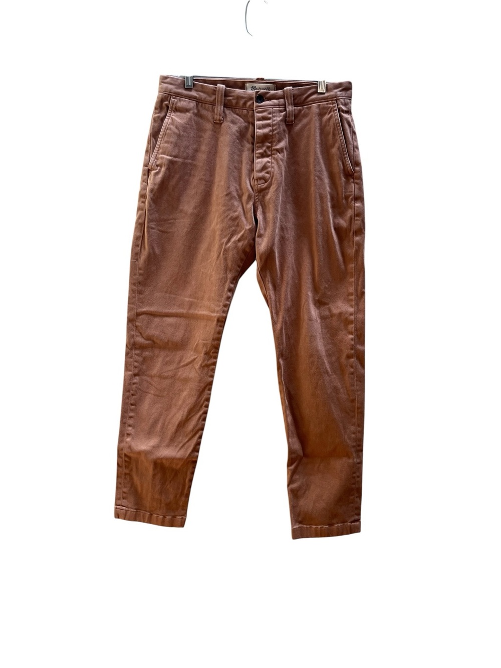 Madewell Casual slim Athletic Chino Pants in rustic brown